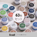 D.nail【公式】アートジェル(極ジェル)63色セット 全色