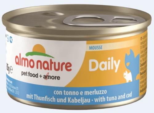 樂天商城 - アルモネイチャー デイリーメニュー【まぐろとタラ】入りお肉のムース(85g缶詰タイプ)