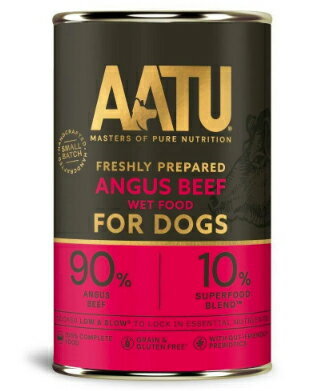 Rakuten - AATU（アートゥー）ドッグウエットフード【アンガス ビーフ】400g消費期限2028/02
