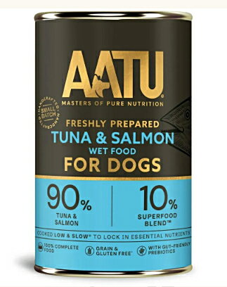 Rakuten - AATU（アートゥー）DOGウエットフード【ツナ＆サーモン】400g