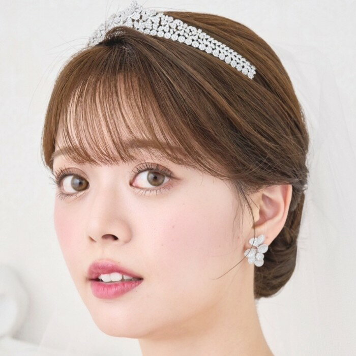 【繊細な輝きを持つモチーフピアス】パール ピアス ビジュー 真珠 クリスタル ウェディング ウエディング ブライダル 花嫁 結婚式 挙式 ブライダルアクセサリー...