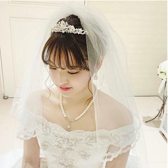 【楽天市場】【ランキング 第1位 】【売れてます】ウェディング ティアラ 結婚式 ウェディング パール ティアラ 海外挙式 パーティー