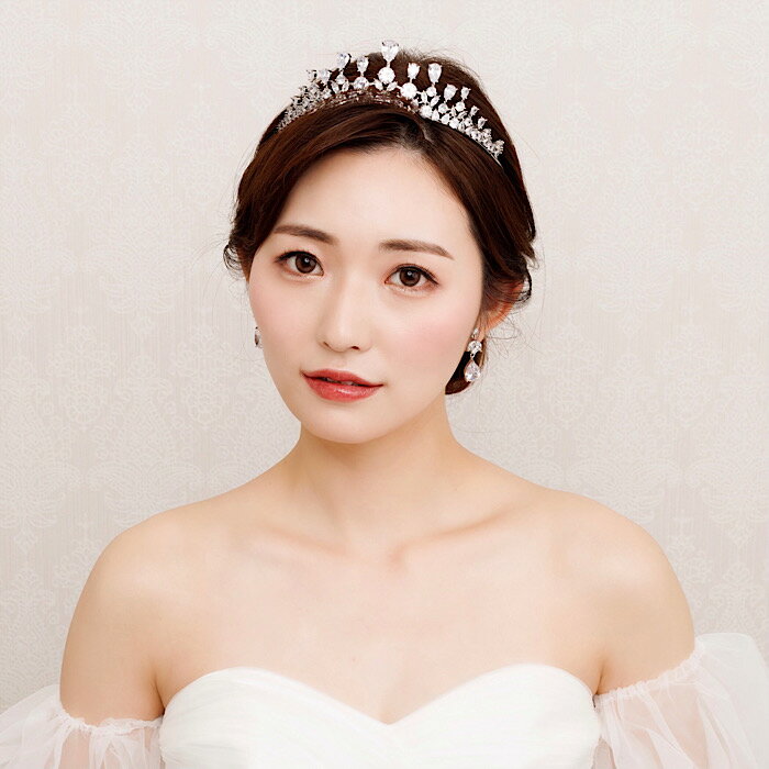 ティアラ ウエデイング パールティアラ ジルコニア 結婚式 ウエディングパール 海外挙式 パーティー ブライダル tiara ティアラ ウエディングティアラ ...