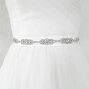 サッシュベルト ウェディング 手作り サッシュベルト ウエディング 結婚式 ビジュー ブライダル サッシュベルト リボン パール ウェディングドレス 安い ブラ...