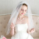 【日本製】【シンプル切りっぱなし 】【ドレスが映える無地チュール】ベールウエディング 結婚式 ブライダル ウェディング小物 ウェディングベール ウエディング...