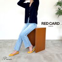 ◇ REDCARD レッドカード Eliza │ ストレート センタープレス デニム おしゃれ カジュアル 履きやすい 定番 柔らかい ストレートデニム ゆった...