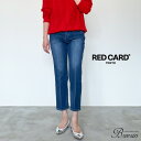 ◇ REDCARD レッドカード Marmalade Ankle │ アンクル丈 フレア フレアパンツ フレアデニム センタープレス 履きやすい レディース デ...