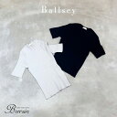 ポイント10倍＆10％offクーポン対象！【Ballsey ボルジー】マーセライズコットンリブハーフスリーブプルオーバー 11-02-32-02362 TOMORROWLAND トゥモローランド