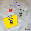 楽天セレクトショップBreezin正規品【 Ball＆Chain ボールアンドチェーン 】Ambe THOUGHTS刺繍エコバッグ 314106 Lサイズ Ball＆Chain正規販売店 バッグ〈2点以上購入で最短翌日お届けの宅配便発送！〉