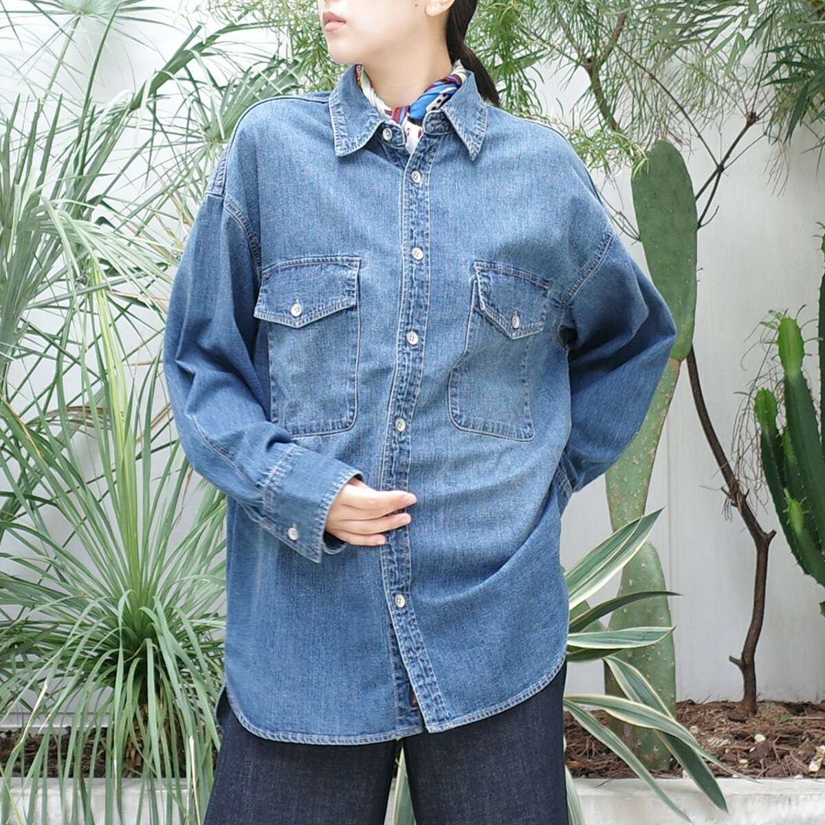 楽天市場】yanuk デニム シャツの通販