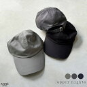 ◇ upper hights アッパーハイツ NEW BASEBALL CAP │ 帽子 ハット キャップ 黒 調節可能 uv ロゴ ベースボールキャップ ユニ...