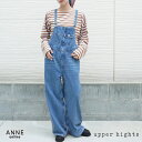 【ポイント10倍&まとめ買いクーポン対象!】 upperhights アッパーハイツ THE LEO │ デニムサロペット THELEO ザレオ カジュアル ヴィンテージ感 サロペット おしゃれ オーバーオール 綿100% コットン 綿