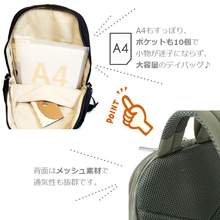 アネロ アネログランデ anello Glande リュック デイパック バックパック レディー...