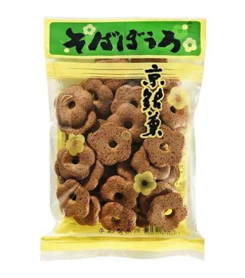 ■昔懐かしい、京の銘菓そばぼうろです。 ■飽きの来ない変わらない味です。 原材料小麦粉（国内製造）、砂糖、鶏卵、そば粉／膨張剤 内容量(内容)75g × 20袋 内容説明(栄養成分)（100g当たり）エネルギー300kcal、たんぱく質6....