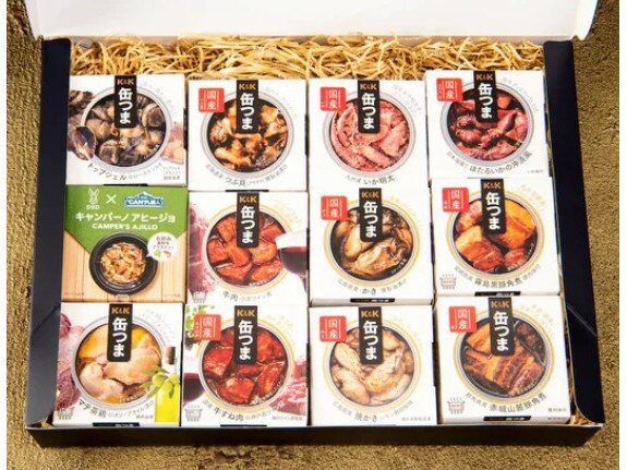 【送料無料】缶つま 百福セット 12缶セット【賞味期限:製造日より3年】