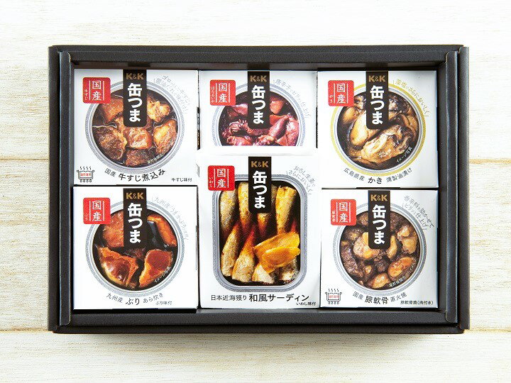 【送料無料】国産素材晩酌缶つまセット 6缶セット【賞味期限:製造日より3年】