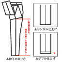 ■　商　品　説　明　■ 裾上げ シングル/ダブル(ダブル幅3.5cm) コメント お直しについては有料にて承っております。ベーシックにすっきりと着こなしたい方はシングルタイプ★足長効果も期待できます♪周りと差をつけてカジュアルに着こなしたい方はダブルタイプ★シングル仕上げに飽きた方にもオススメです♪ お直しに関してのご注意 ※お直しは商品と共に「お買い物かご」に入れてご注文下さい。 ※お直しを致しました商品に関しましては、ご返品(交換)をお承り出来ません。 ※お直しをご希望の場合、発送までに1週間前後の日数が掛かりますので予めご了承下さい。 尚、ご注文時にお届け日のご指定を頂きました場合、ご要望にお応えできない場合がございますので、その際は当店からのメールにてご連絡をさせて頂きます。 ※弊社のスーツを初めてお買い上げ頂くお客様には、ご試着後の裾上げをお勧めしております。 ※商品の元々の大きさ、形状によってはお直しをお断りさせて頂く事がございますので、予めご了承下さい。 ※ダブル仕上げの場合は10cm以上の余りが必要です。 お直し≪税込≫ シングル仕上げ ダブル仕上げ 　　　　　　 裾上げ 990円 990円