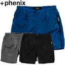 フェニックス アウトドア パンツ メンズ 【決算処分プライス】 プラスフェニックス +phenix MONTSERRAT SHORTS POB22015 ショーツ ショートパンツ メンズ ※返品不可※