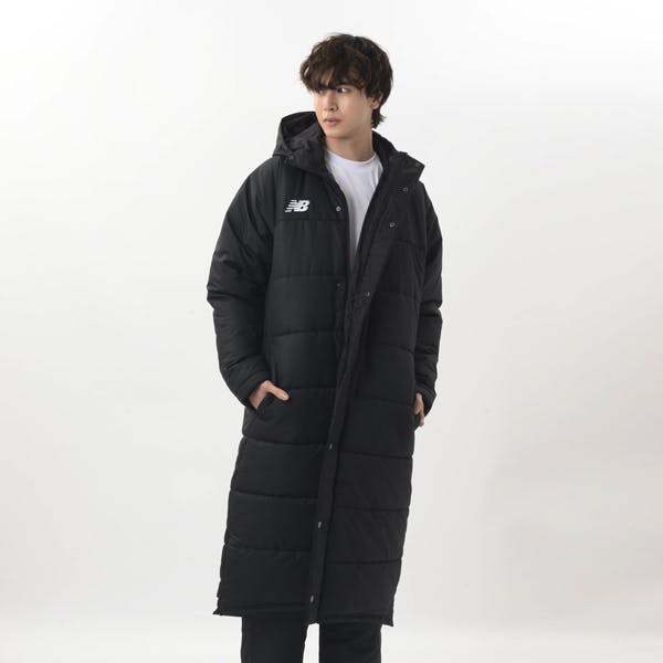 ニューバランス パデットロングコート JMJF1424-BK メンズ レディース