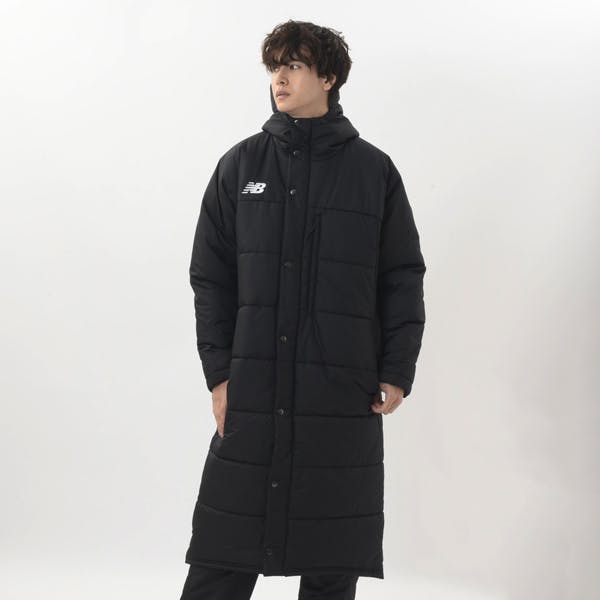 ニューバランス パデットロングコート JMJF1424-BK メンズ レディース