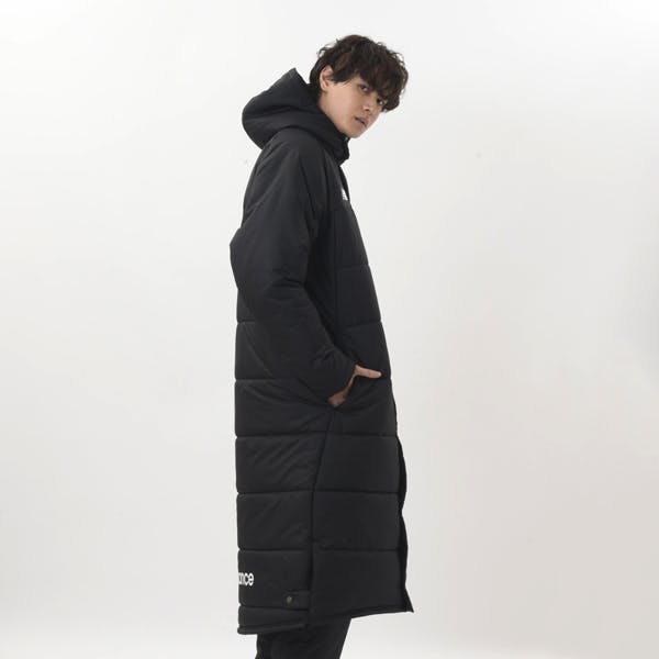 ニューバランス パデットロングコート JMJF1424-BK メンズ レディース