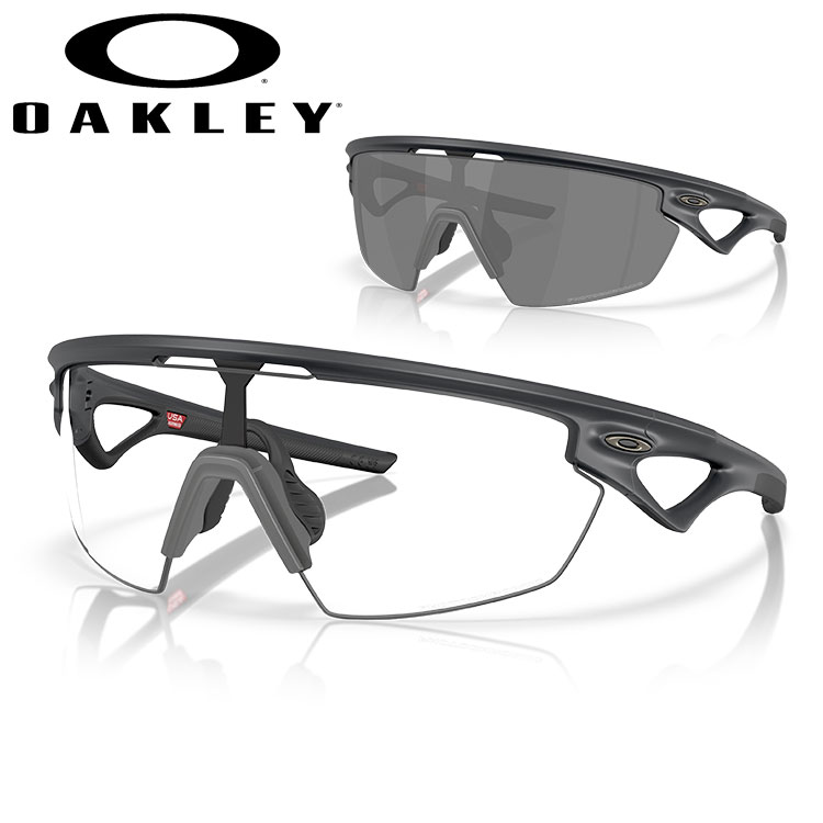 Oakley Sphaera OO9403-2536どのようなスポーツであれ、新境地を開くパフォーマンスを念頭にデザインされたSphaeraは視野が広く、すべてを見通せます。Prizmレンズテクノロジーで、詳細も鮮明。軽いO Matterフレームは、帽子やヘルメットの下に着用することを考えてデザインされています。また、フレームにはフロントベントが付いており、空気の流れを向上させます。Unobtainiumノーズパッドとモールド成型イヤソックスが発汗時でも滑らないグリップ力を発揮します。Sphaeraでスポーツパフォーマンスアイウェアの頂点を体験してください。一度付けると、かけていることを忘れてしまいます。・マルチスポーツ用デザイン：モダンでスマートなデザインは視野が広く、保持力と付け心地が最適化されています・軽量で高い耐久性：O Matterフレーム素材なので、一日中かけていても快適です・スリップ防止グリップ：Unobtainiumノーズパッドとイヤソックスが濡れても滑らないグリップ力を発揮し、保持力を向上させています。帽子やヘルメットをかぶっていても滑りません・細部をさらに見やすく：Prizmレンズテクノロジーは色とコントラストを改善し、細部まで鮮明な視野を叶えますフレームカラー：カーボンレンズカラー：クリア トゥー ブラック イリジウム フォトクロミックフィット：ワイドブリッジ：ハイブリッジフィット■ご購入にあたってのご注意商品画像はイメージです。本体および付属品の製造時期により、デザイン、仕様、製造国等が予告なく変更される場合がございます。なお、製造国の指定・ご要望はお受けできかねます。お客様のパソコンやモバイル端末のディスプレイ環境により、お届けする商品の色味が実物と異なって見える場合がございます。すべての商品は検品を施し万全の状態を期しておりますが、輸送中の気温や保存状態の変化により、稀に歪み等が発生する場合がございます。商品が届きましたら、まずは着用感をご確認ください。アイウェアをかけた時の違和感や、なかなか慣れない状態が続く場合は、お近くの眼鏡店等で調整をお願いいたします。なお、他店での調整費用はお客様のご負担となります。また、店舗によっては持ち込み調整を受け付けていない場合もございますので事前にご確認ください。事前の調整を行っていない状態での、お客様都合によるご返品はお受けできかねますので予めご了承ください。メーカー希望小売価格はメーカーサイトに基づいて掲載しています