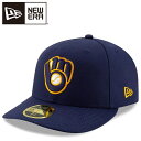 ニューエラ LP 59FIFTY MLBオンフィールド ミルウォーキー・ブリュワーズ ホーム 13554938