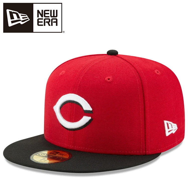 ニューエラ 59FIFTY MLBオンフィールド シンシナティ・レッズ ロード 13555008