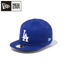 ニューエラ My 1st 59FIFTY ロサンゼルス・ドジャース ダークロイヤル × ホワイト 13561952