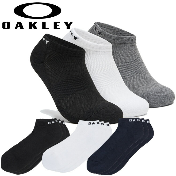 メール便配送 オークリー 3P No Show Socks 93251JP メンズ レディース ソックス