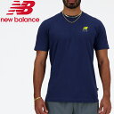 ニューバランス Tシャツ メンズ メール便配送 ニューバランス New Balance Bookshelf ショートスリーブTシャツ MT41586-NNY メンズ
