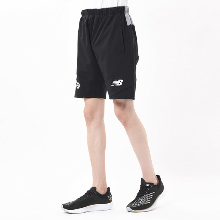 【期間限定プライスダウン】 【ゆうパケット配送】 ニューバランス ウォームアップショートパンツ JMSF1007-BK メンズ