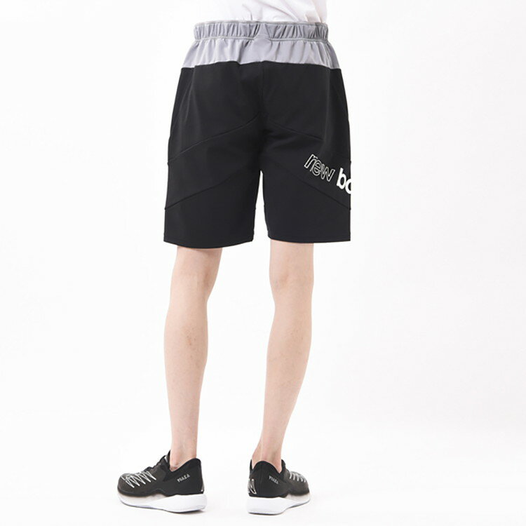 【期間限定プライスダウン】 【ゆうパケット配送】 ニューバランス ウォームアップショートパンツ JMSF1007-BK メンズ