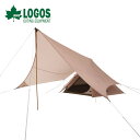LOGOS ロゴス Tradcanvas Tepee&タープ350-BJ Tepeeテントとタープのセット 71805559