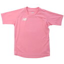 メール便配送 ニューバランス BASIC GAME SHIRTS JJTF0487-PIN ジュニア