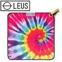 メール便配送 LEUS レウス THE ECO TOWEL TIE DYE RAINBOW 06FTTRTDML