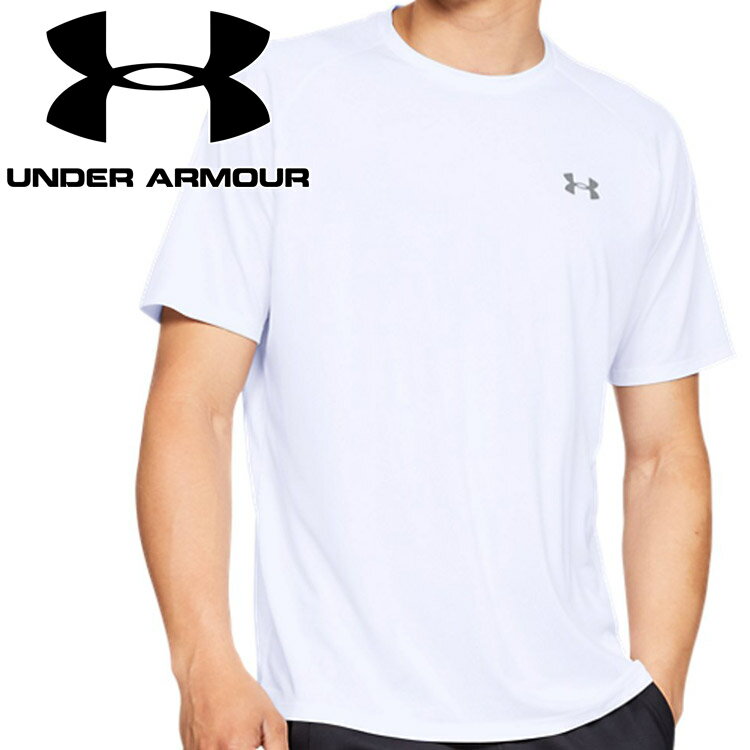 【ポイント2倍】 メール便配送 アンダーアーマー UAテック2.0 ショートスリーブ Tシャツ 1358553-100 メンズ