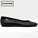 HUNTER ハンター オリジナル ツアー バレエフラット シューズ 靴 くつ WFF1001RMA-BLK レディース