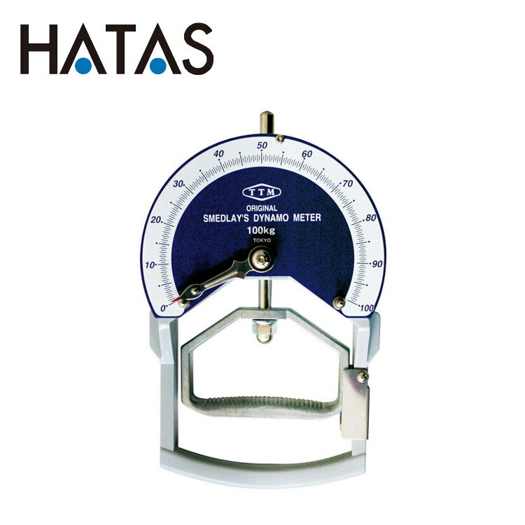 ハタ HATAS スメドレー型握力計 100KG 103S 1