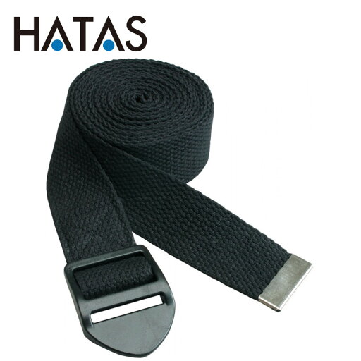 ハタ HATAS ヨガストラップロング ブラック YK375 ハタ HATAS ヨガストラップロング ブラック YK375
