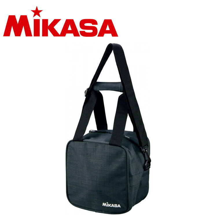 ミカサ MIKASA バレー サッカーボールバッグ1個入 ブラック ACBGM10BK