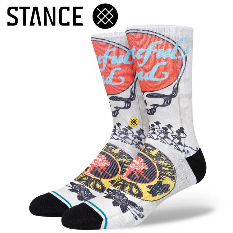 クリアランスセール メール便配送 スタンス GRATE A555B23GRAVWH ソックス 靴下 メンズ レディース