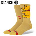 【スーパーセール】返品不可 メール便配送 STANCE スタンス GUMMIEBEAR A555D23GUMGLD ソックス 靴下 メンズ レディース
