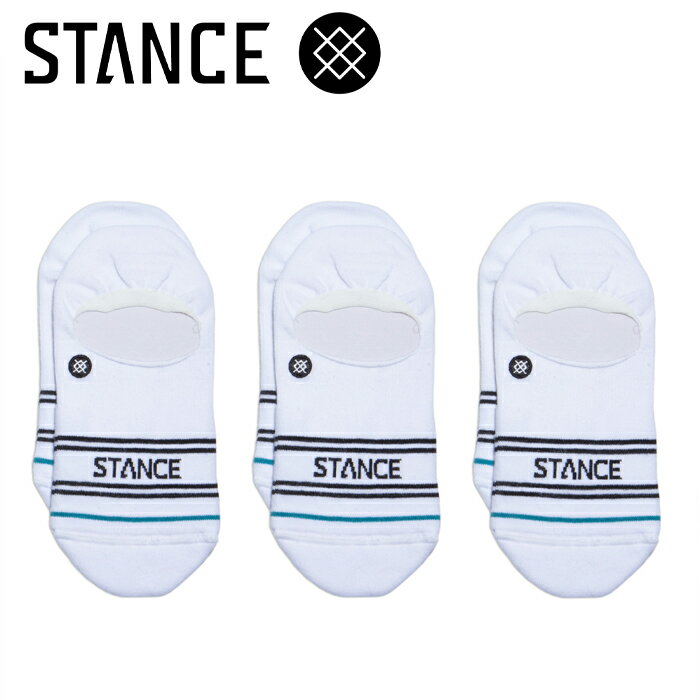 メール便配送 スタンス BASIC 3 PACK NO SHOW A145D20SROWHT ソックス 靴下 メンズ