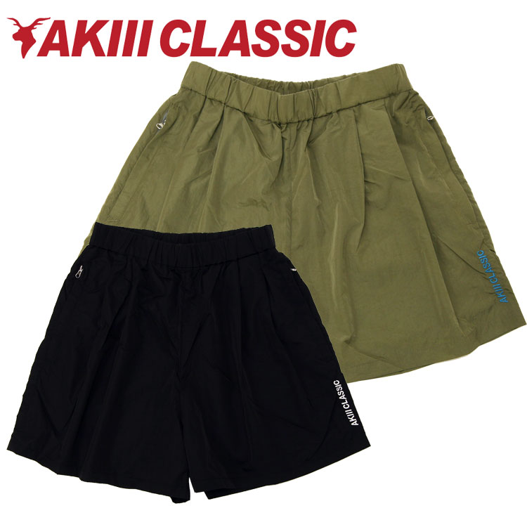 樂天商城 - 【お買い物マラソンMAX3,500円OFFクーポン発行中!!有効期間：5/9(土)20:00〜5/16(土)01:59迄】【決算処分】アキクラシック AKIIICLASSIC ショートパンツ ハーフパンツ SAK-3126 返品不可 2025 ksn