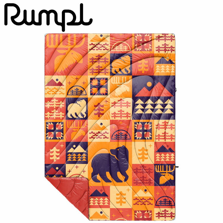 y|Cg10{z v Rumpl(v) ORIGINAL PUFFY BLANKET(IWi ptB[ uPbg) PUFFYSUNRISE CABIN TPPB-CQ2-1