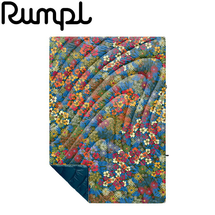 【ポイント10倍】 Rumpl ランプル ORIGINAL PUFFY BLANKET オリジナル パフィー ブランケット FLOWER CROWN