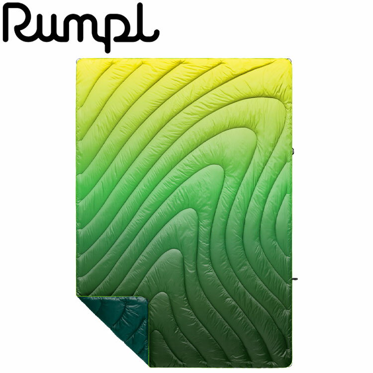 【ポイント10倍】 Rumpl(ランプル) ORIGINAL PUFFY BLANKET(オリジナル パフィー ブランケット) FOREST FADE