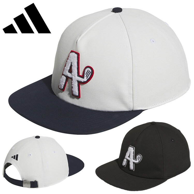 アディダスゴルフ フラットビル コットン クーリングキャップ メンズ JVU84 2025モデル 日本正規品