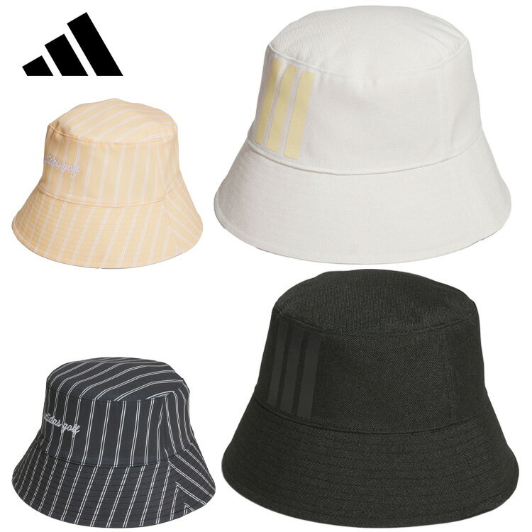 樂天商城 - 【お買い物マラソンMAX3,500円OFFクーポン発行中!!有効期間：5/9(土)20:00〜5/16(土)01:59迄】アディダスゴルフ リバーシブル バケットハット メンズ QB372 2026モデル 日本正規品